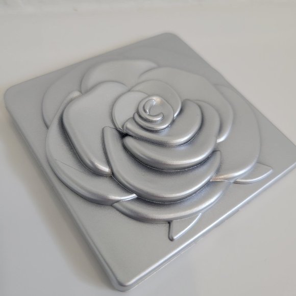 Unbranded Accessories - NEW ROSE design compact travel folding make-up mirror